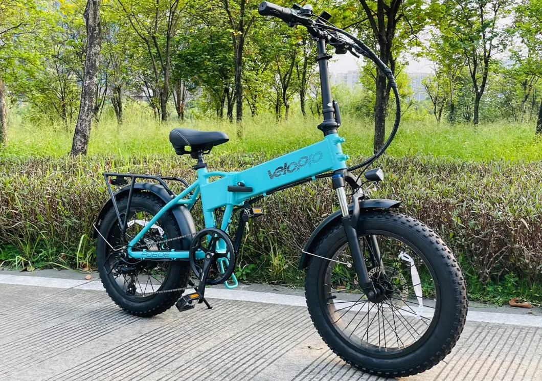 CE, UL, Certified 2023 Us Hot Selling E-Bike Online Shop Sales 20-Inch Fat Tire Bike 350W/500W 36V 48V Mini Folding Electric Bike