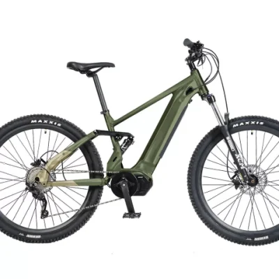 Premium Ebike Fat 26''x4.0'' 14.5/17.5Ah Batteria Doppia Sospensione MTB Elettrico 27.5 Telaio MTB con Bici Elettrica MID Drive